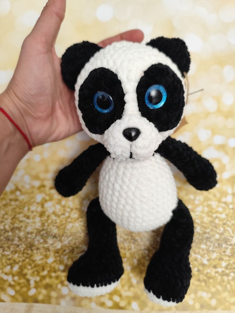 Miś Panda na szydełku