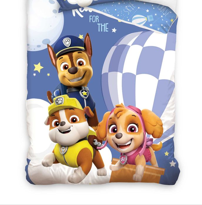 Poszewka na kołdrę psi patrol 140/200