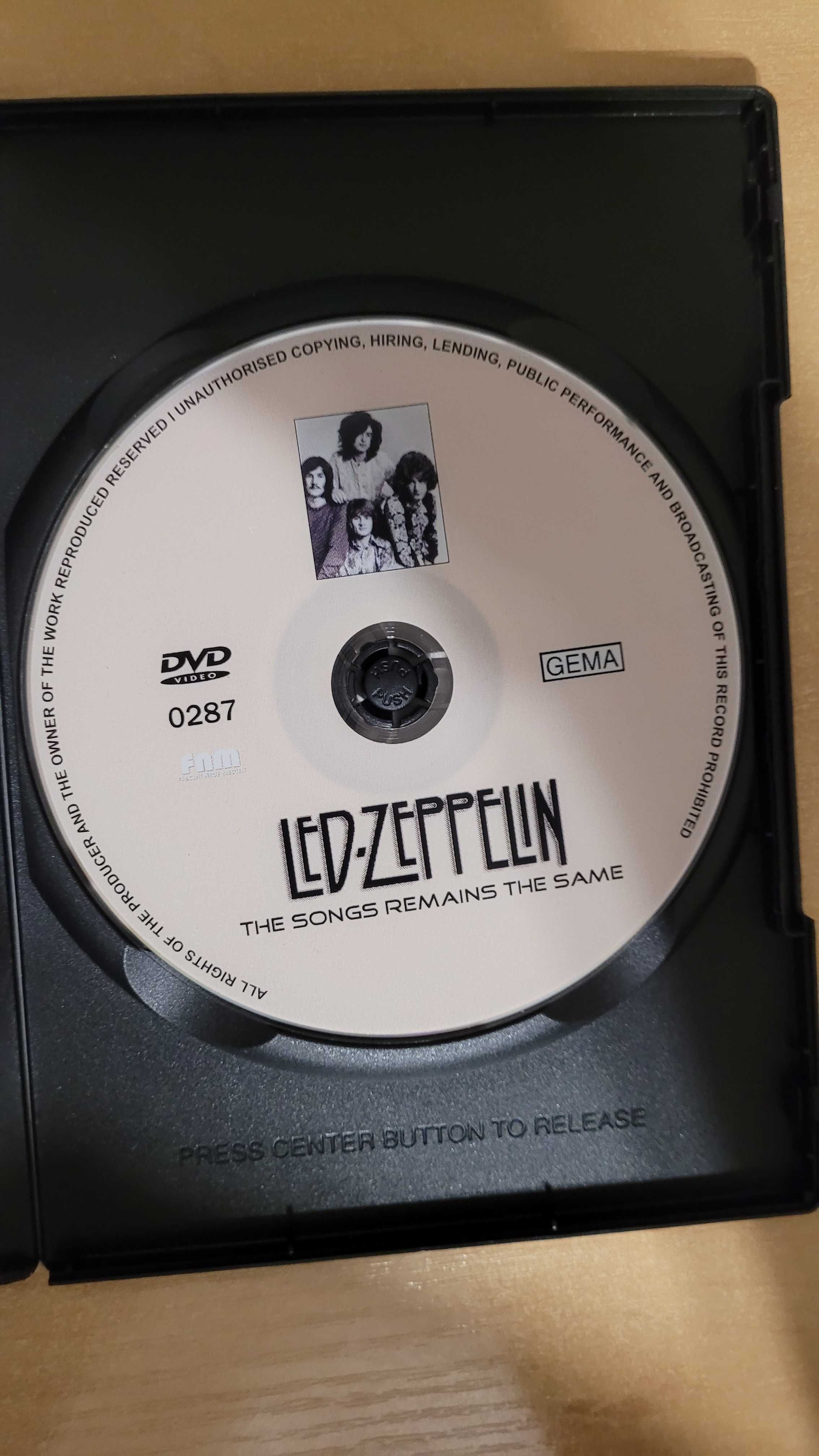 Płyta DVD Led Zeppelin The Song Remains the same