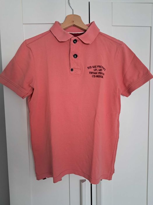 Polo de marca REDOAK, cor salmão , tamanho M , como novo.