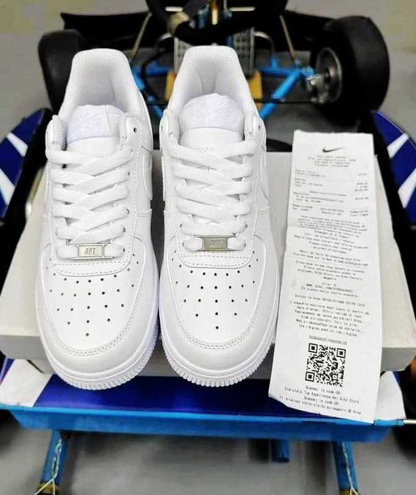Buty Trampki NikeAir_Force_1_Low _07_White_R.38