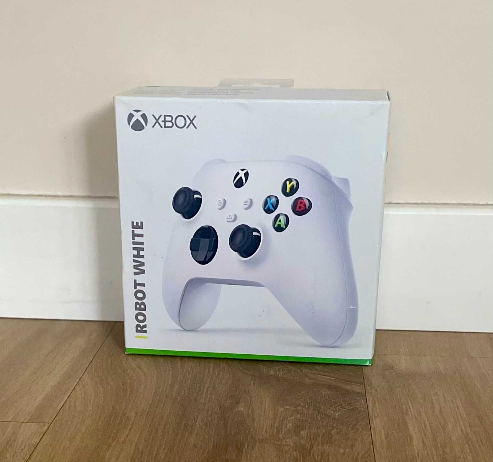 Kontroler Pad - MICROSOFT bezprzewodowy Xbox Robot White