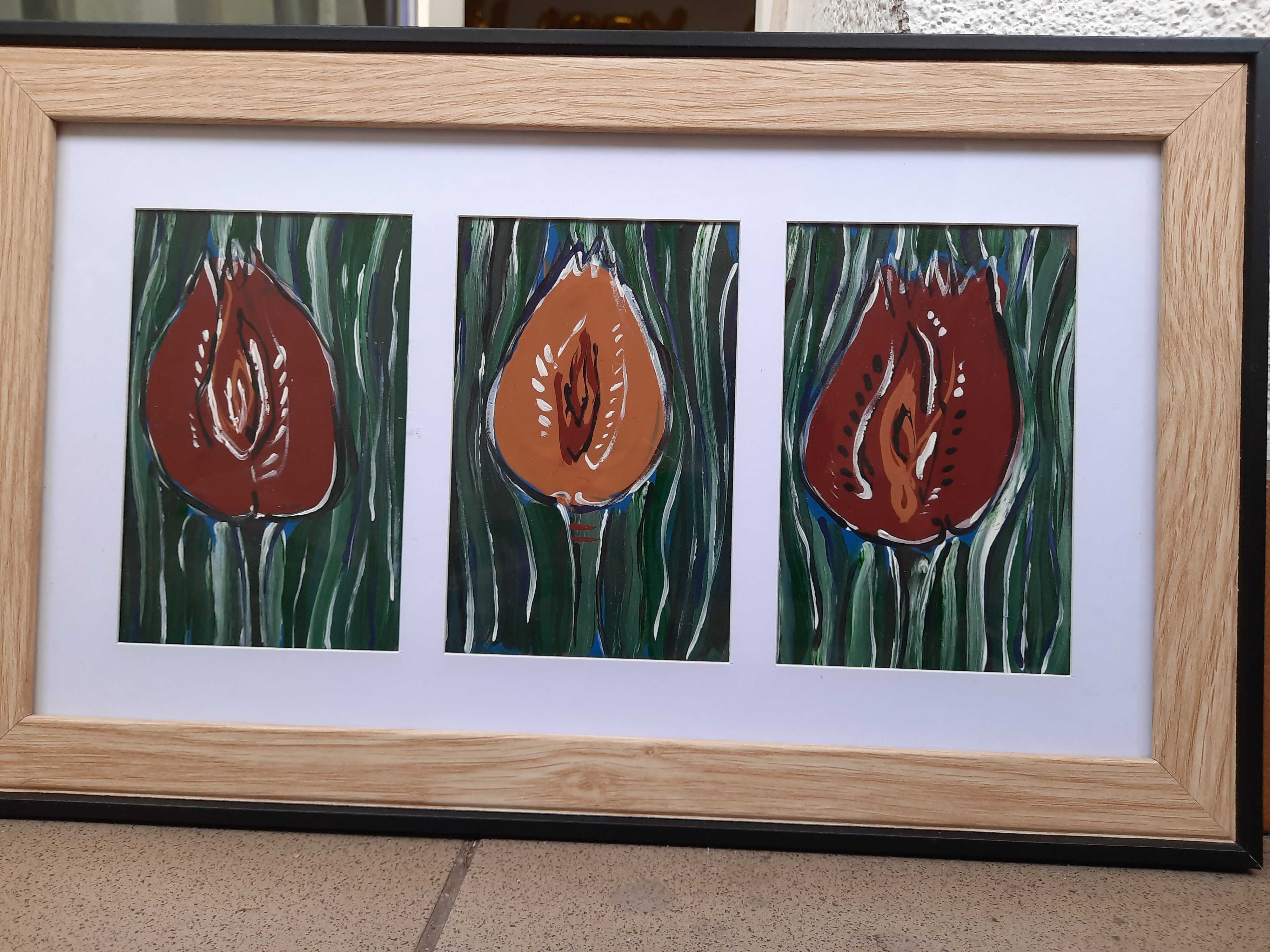 Malarstwo „Tulipany”