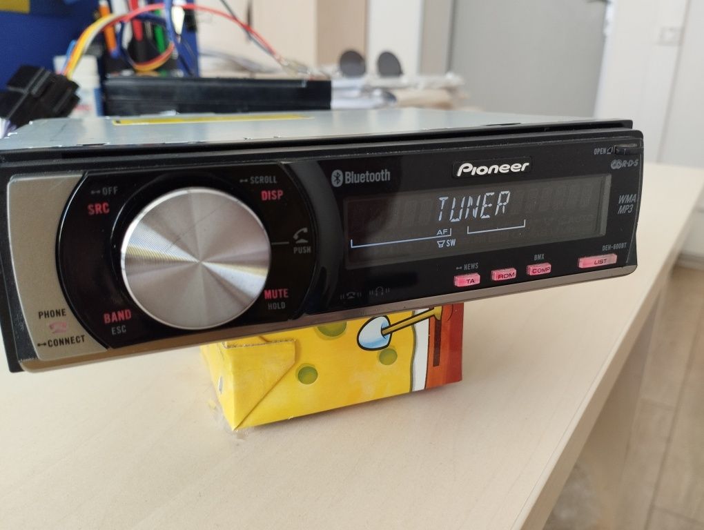 Процесорная автомагнитола pioneer deh-600bt