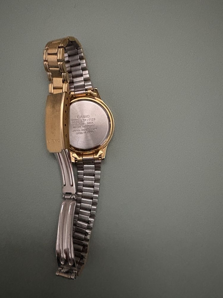 Zegarek złoty Casio LTP-1128N 9A