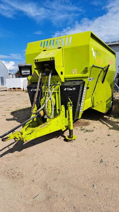 Wóz paszowy, paszowóz, Storti Boxer MT 150, 15m3