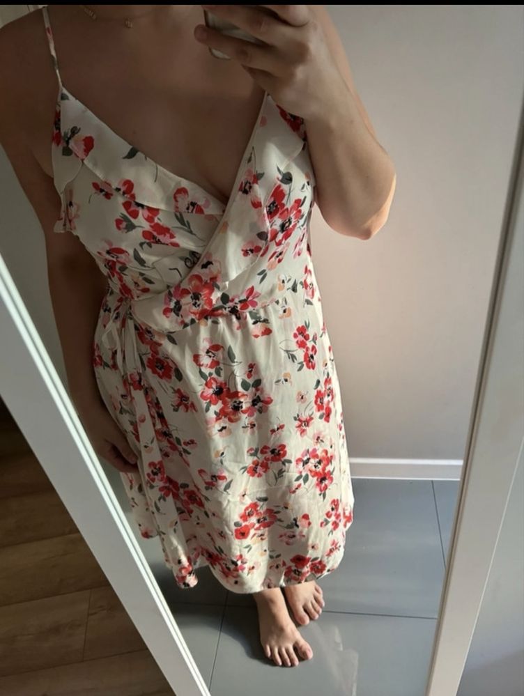 Letnia sukienka w kwiaty