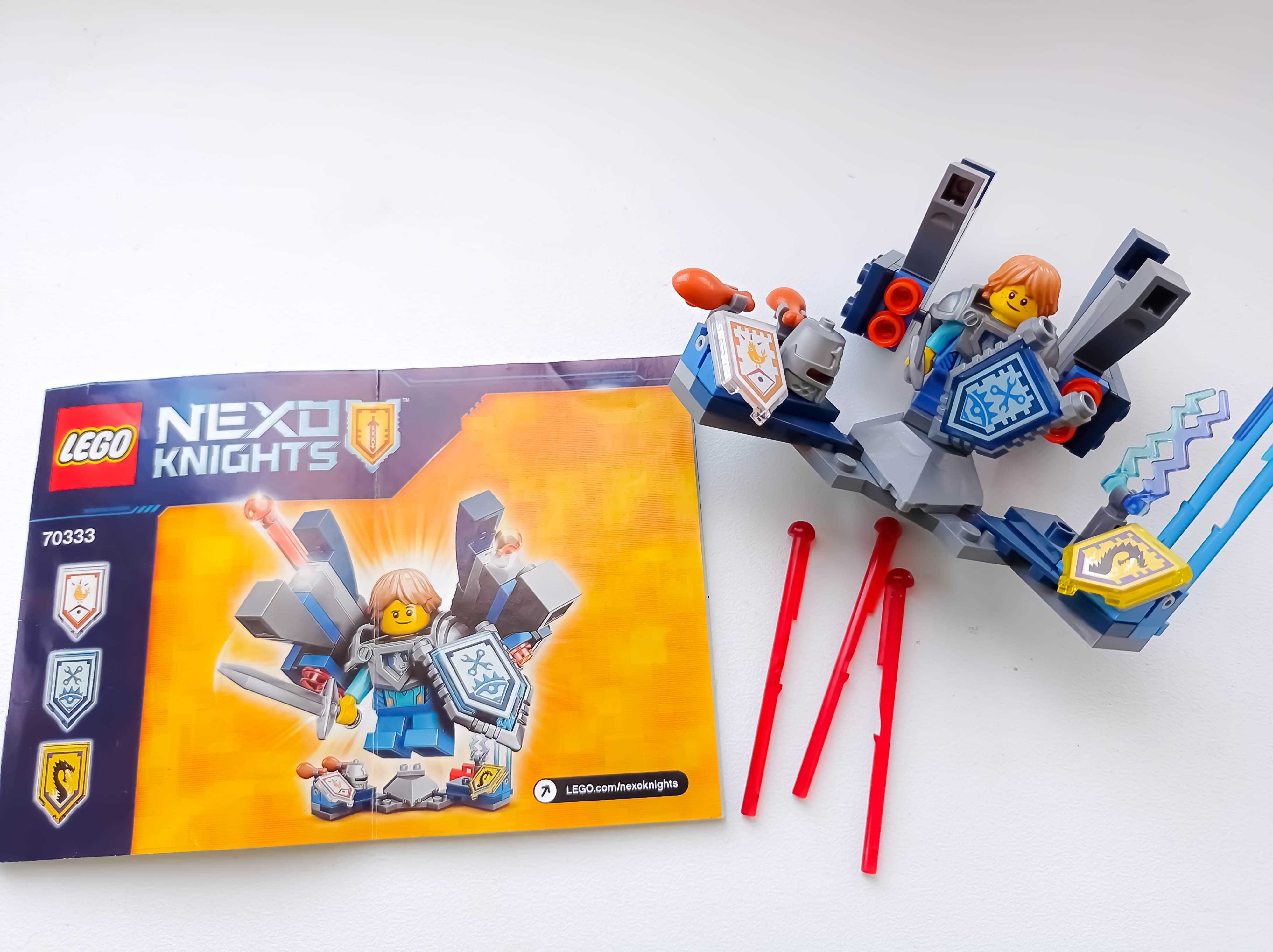 Zestaw LEGO 70333 Nexo Knights - Robin. Super stan!