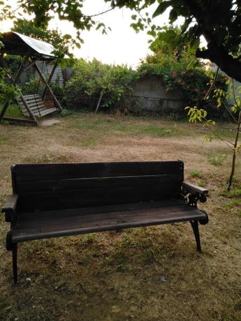 Деревянные скамейки новые для дома и сада