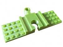 HIT! Adaptery (6szt) do łączenia LEGO z torami Ikea, Lidl, Brio