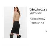 Nowa Reserved ołówkowa spódnica