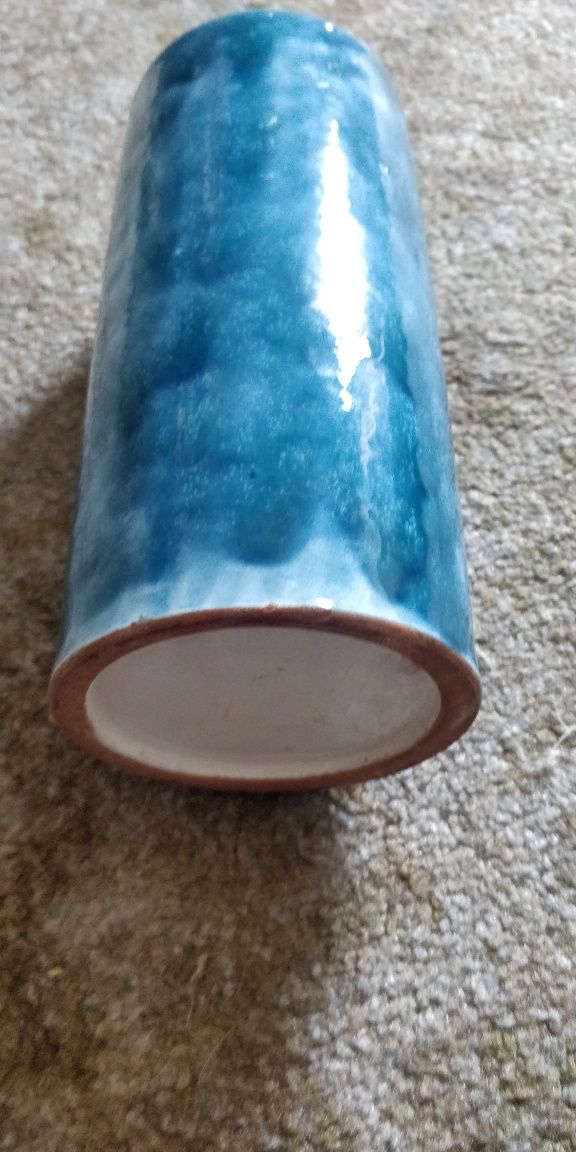 Jarra cerâmica em tons de Azul