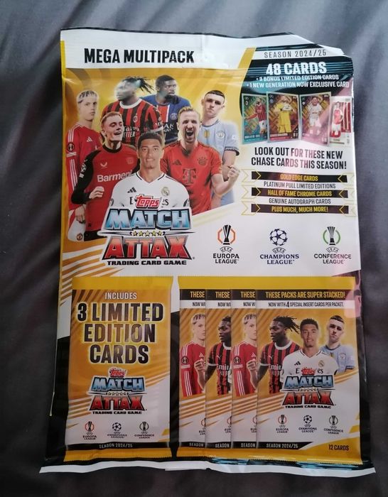 Karty pilkarskie multipak 2024/2025