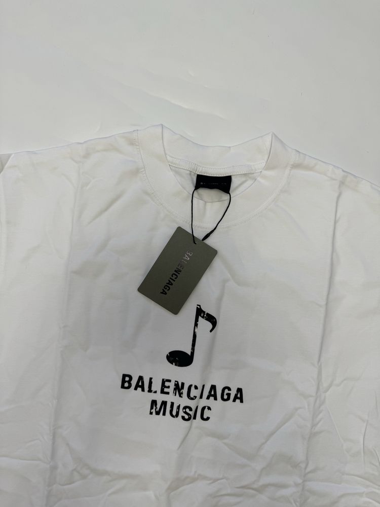 футболка Balenciaga Music 2023 M L white vetements rick owens