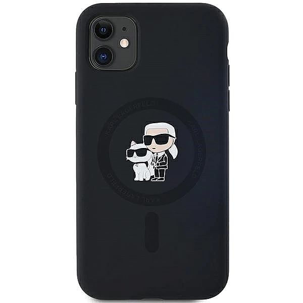 Etui Karl Lagerfeld Silicone Karl&Choupette MagSafe na iPhone 11 / Xr