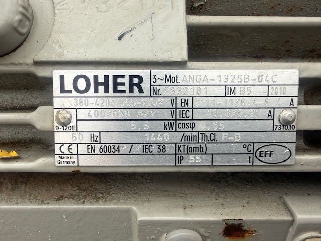 SILNIK elektryczny 5,5 kw komplet 2 szt