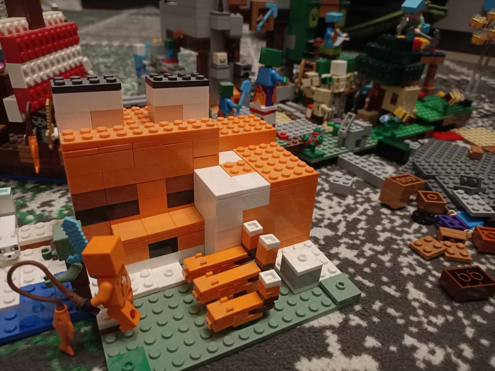 LEGO Minecraft klocki kilka zestawów