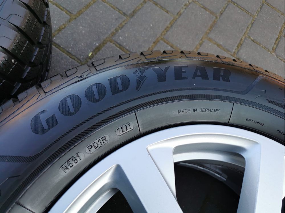 5x112 Koła Zimowe ALU R17 AUDI Q5 8R0 ET37 235/65 Goodyear 7.5mm 2021r