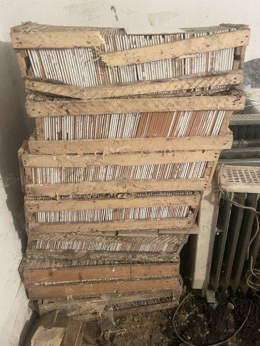 Плитка керамічна, біла емальована