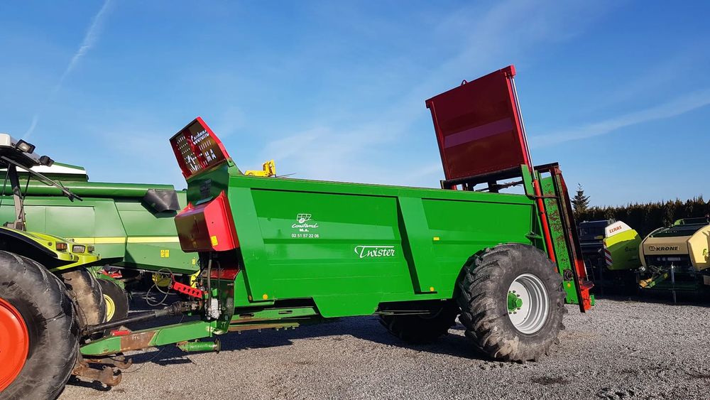 Coutand Twister ET 1055 2014R  Rozrzutnik obornika Coutand Twister Jeantil Rolland Joskin Rafal !!!