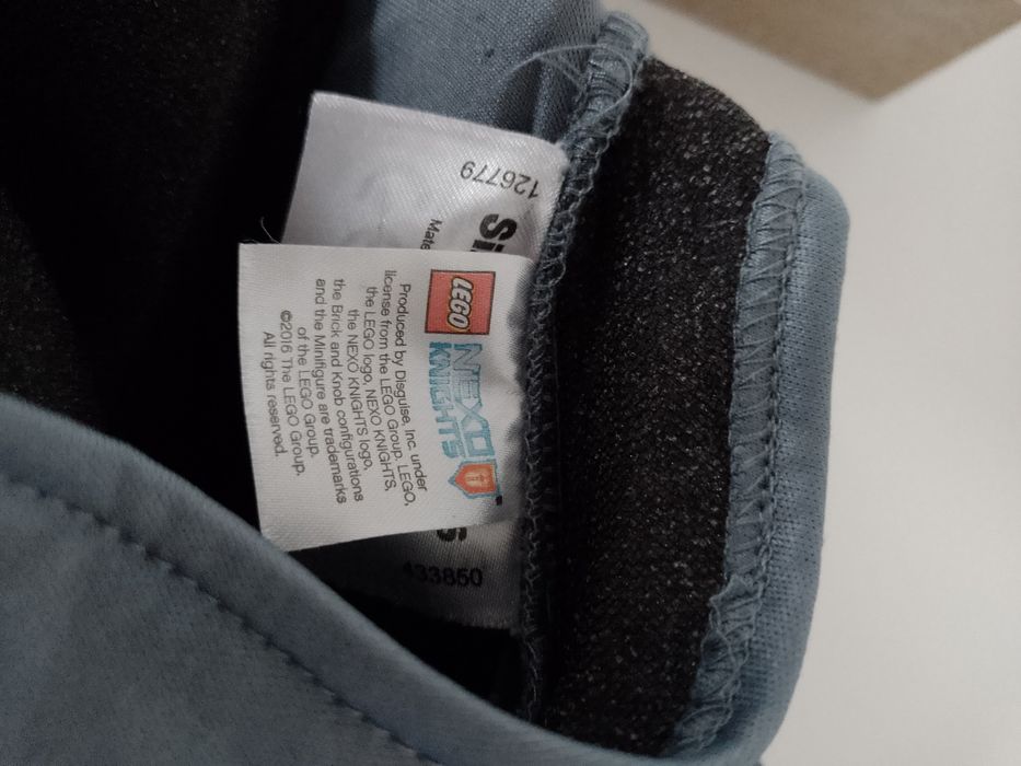 Strój karnawałowy 3D LEGO NINJAGO  NINJA +maska kostium 104/116 (18)