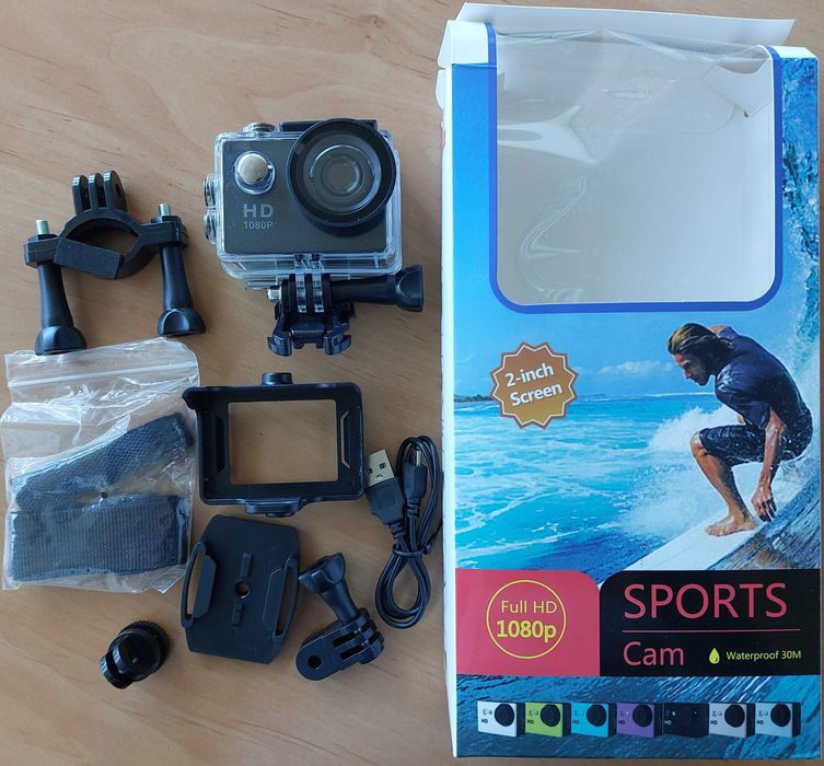 Sports Cam Full HD 1080p nova