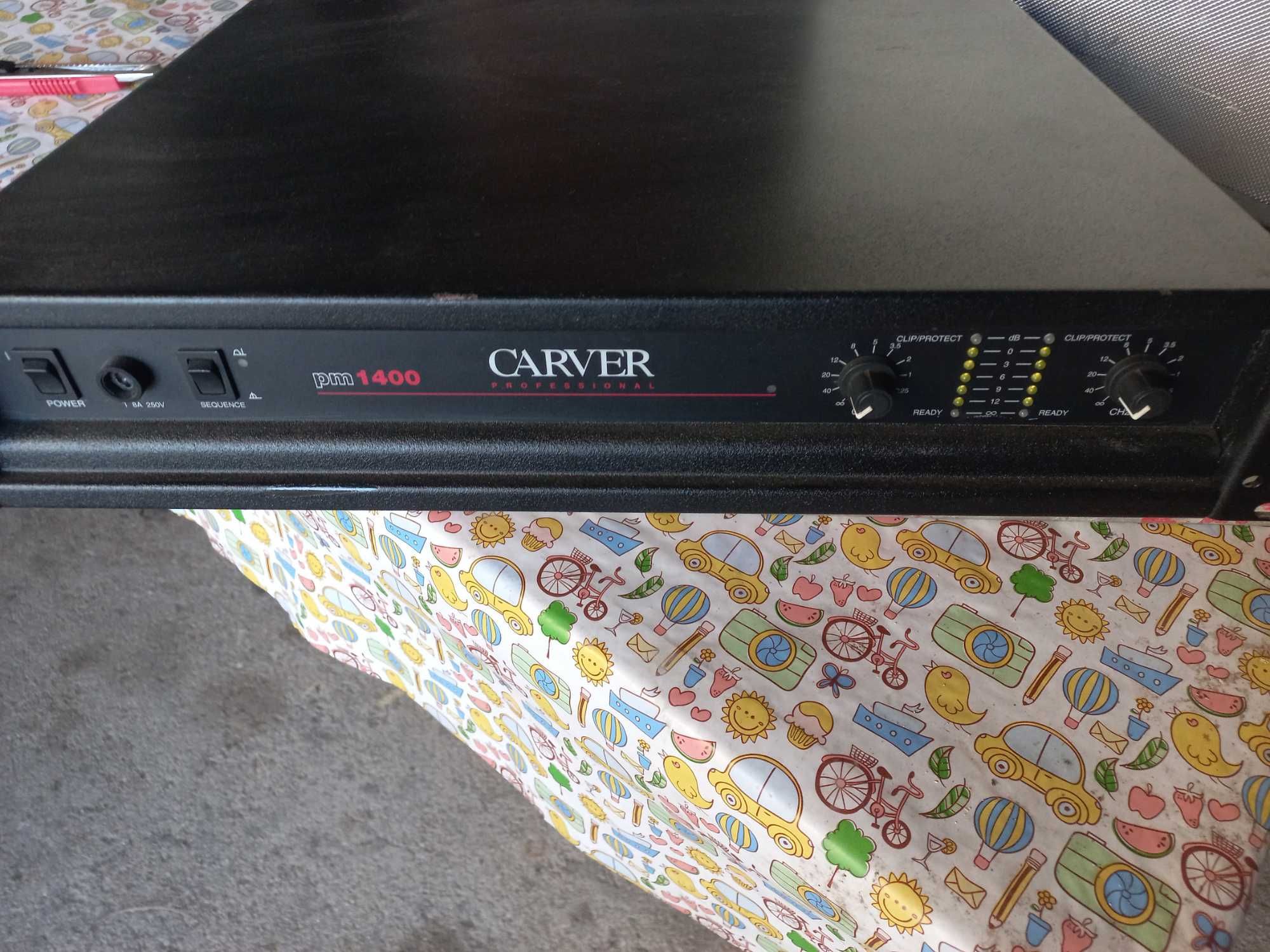 amplificadores-  ihos  d-1800 e- carver pm 1400