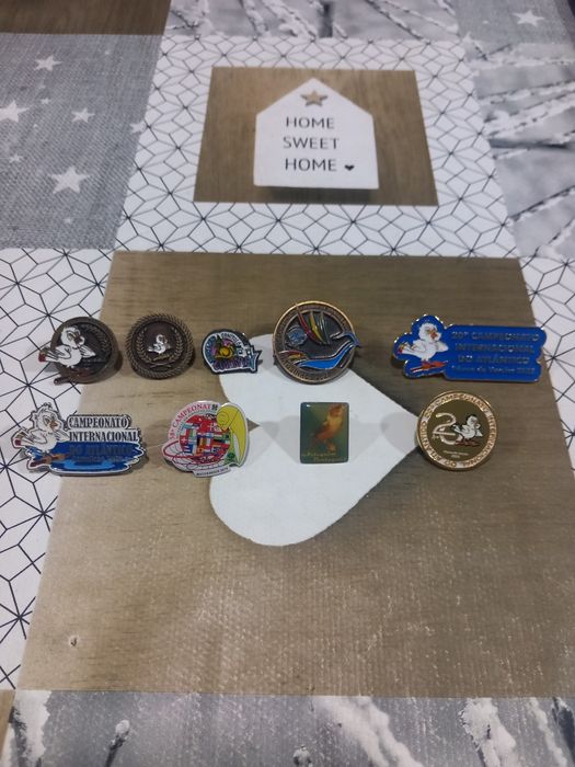 Pins Clubes e exposições ornitologicas