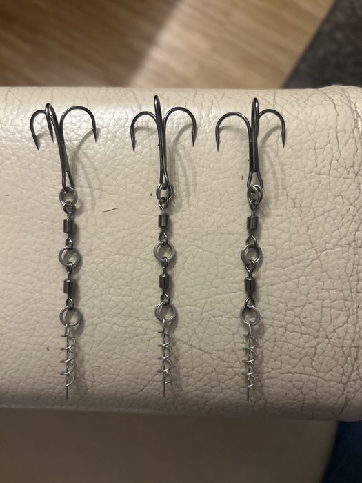 Gotowa dozbrojka do przynęt gumowych