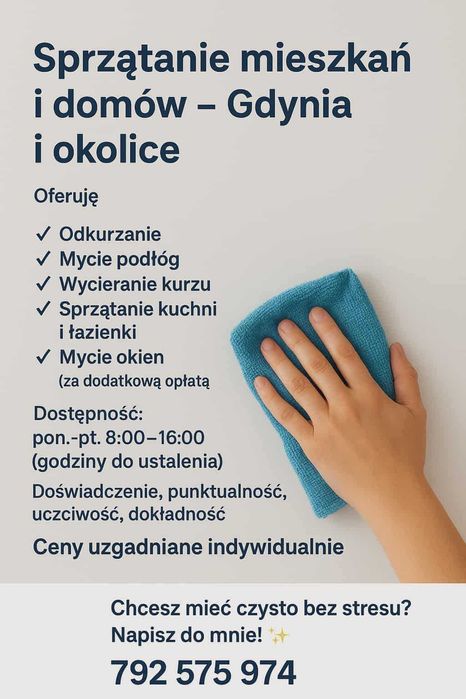 Sprzątanie mieszkań