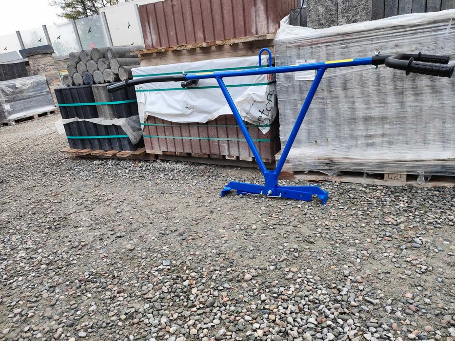 Chwytak do korytek ściekowych krawężników płyt narzędzia brukarskie