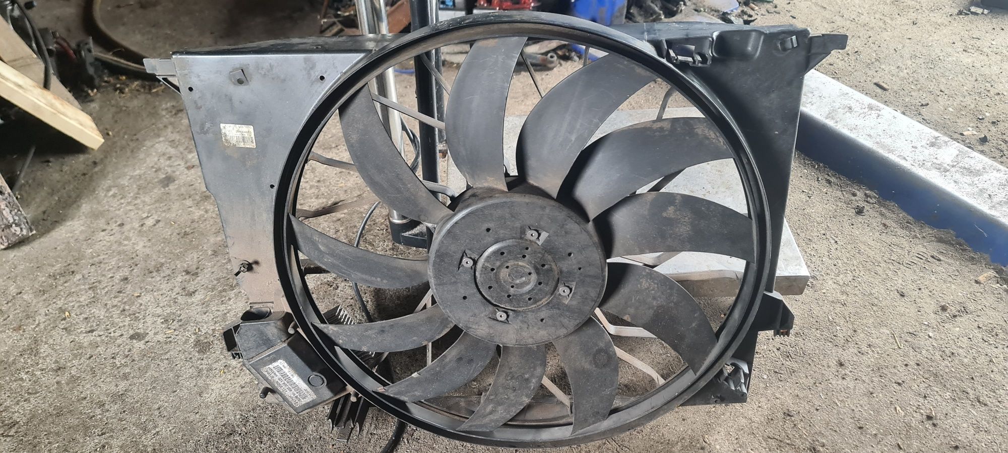 Wentylator Chłodnicy Silnika Mercedes W211 3.2 CDI W221 4.0 CDI 850W