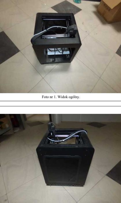 Drukarka 3D Zortrax M200 Plus - V01 po pełnym serwisie i aktualizacji