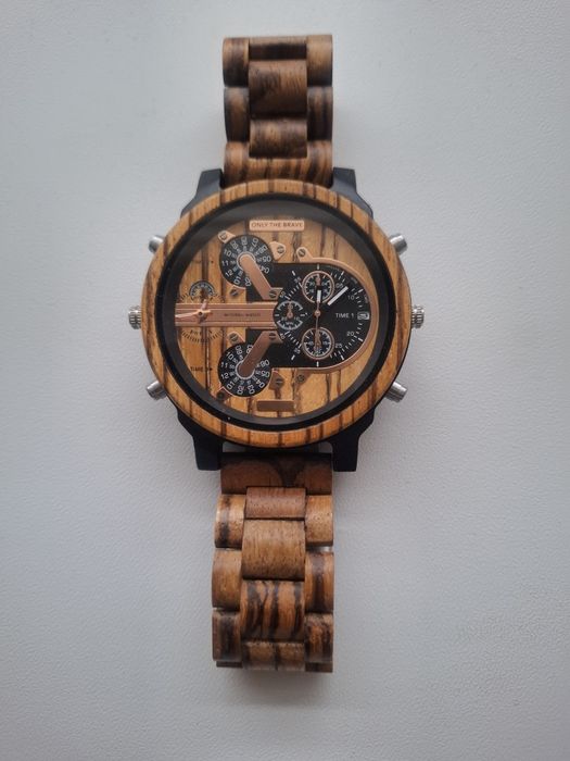 Nowy drewniany zegarek Wooden Watch