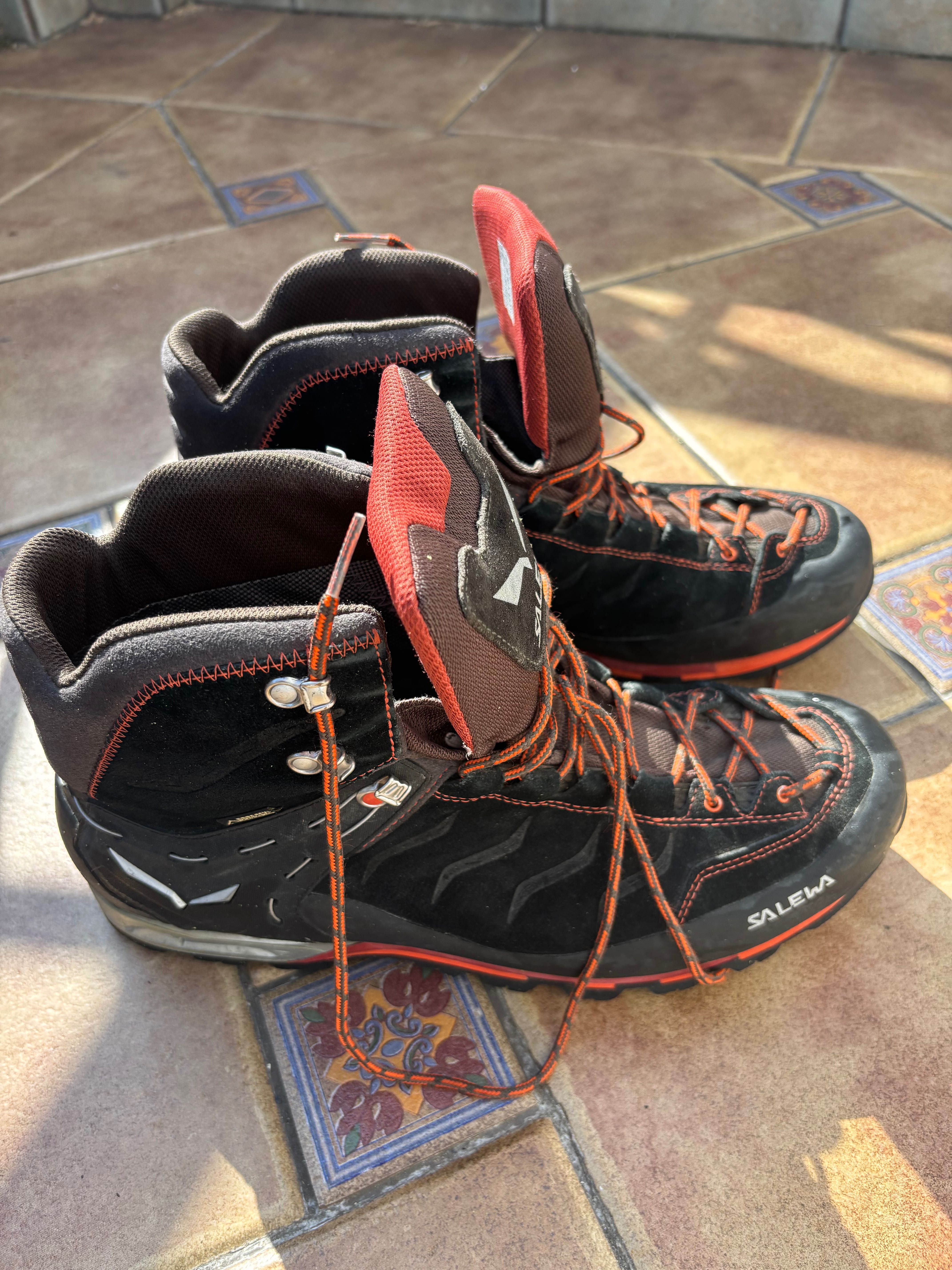 Buty trekkingowe męskie Salewa MTN Trainer Mid GTX, black Indio, 47