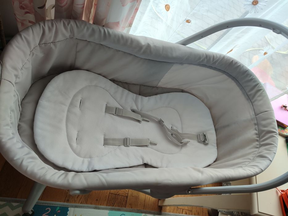 Chicco baby chug 4 in 1  leżaczek krzesło do karmie nią z materacem