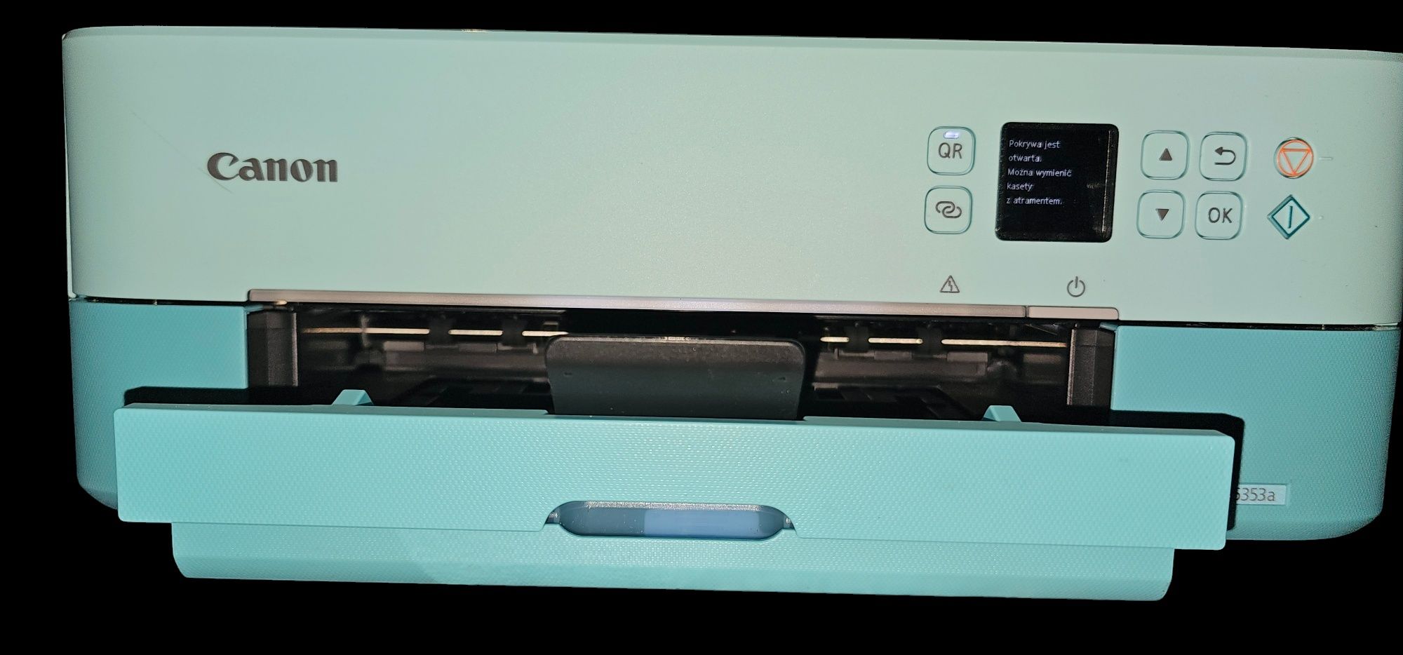Drukarka CanonPixma TS5353a WiFi-użytata tylko na starterach-jak nowa!