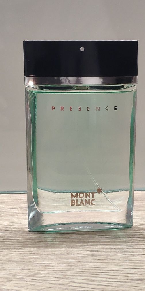 Nowa, oryginalna woda toaletowa Mont Blanc Presence 75 ml.