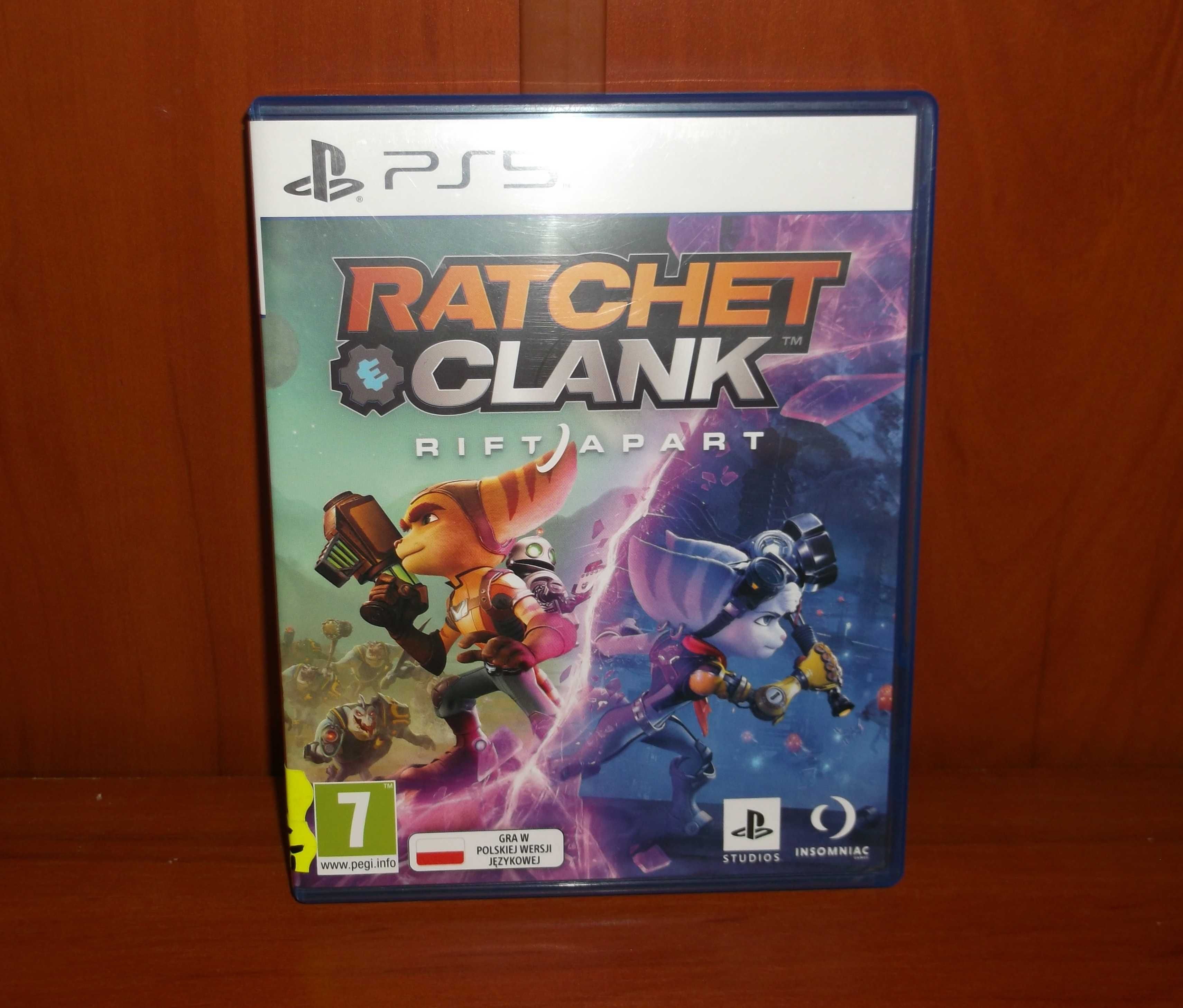 Gra do konsoli Ps5 RATCHET CLANK Rift Apart