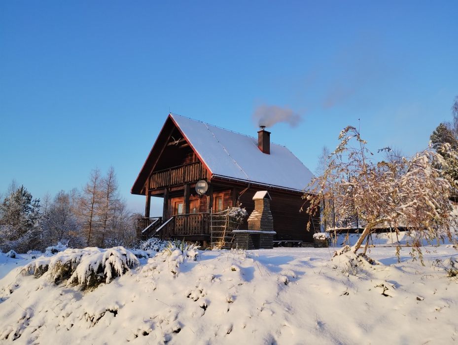 Ferie w Bieszczadach, Ferie zimowe, górska chatka, duży domek w górach