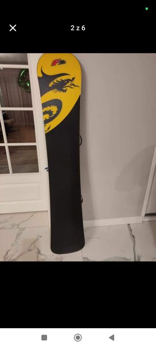 Deska Snowboard F2 Eliminator LTD 163 wiązania F2