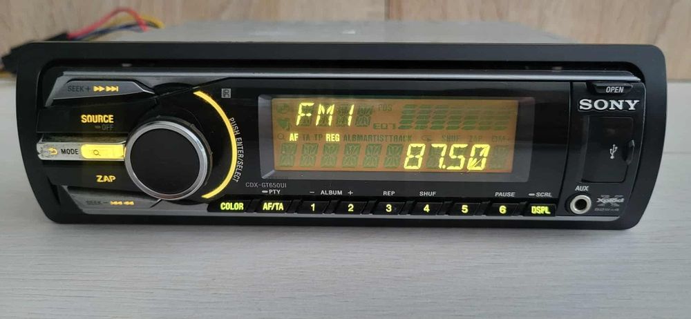 Radio samochodowe sony