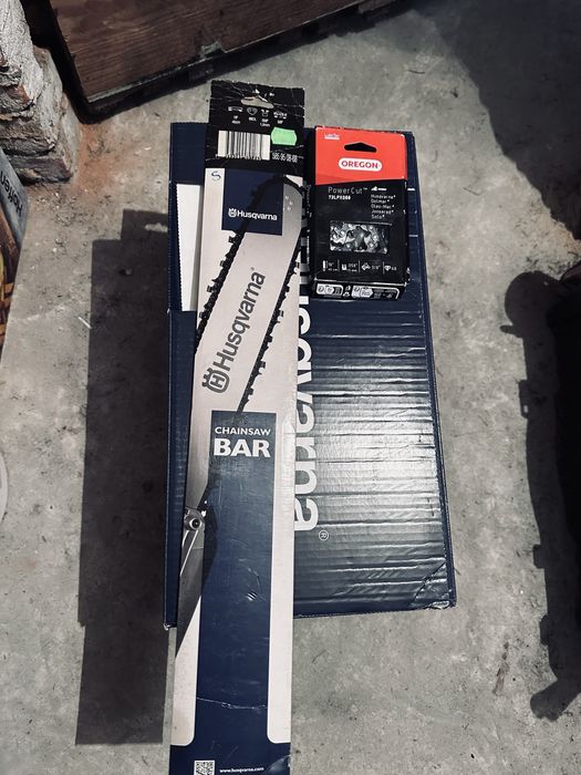 zestaw Prowadnica husqvarna + łancuch oreogn pelne dluto