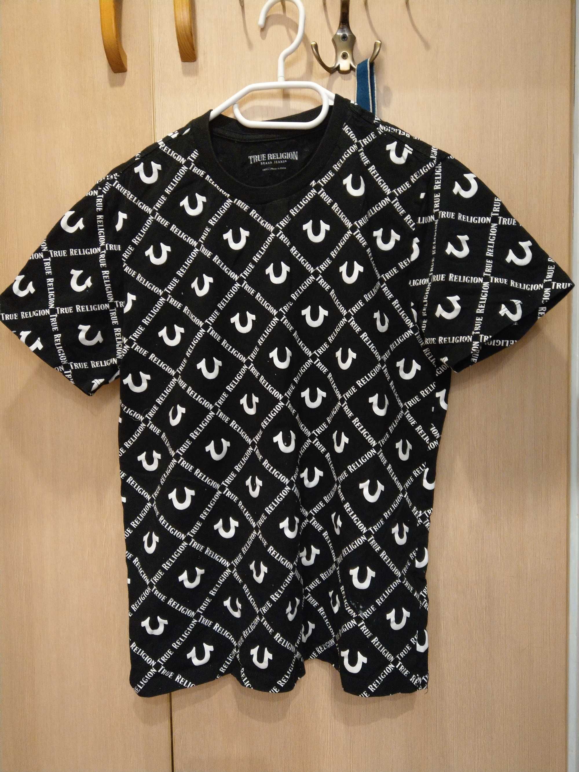 t-shirt True Religion monogram logo custom fit(unisex)