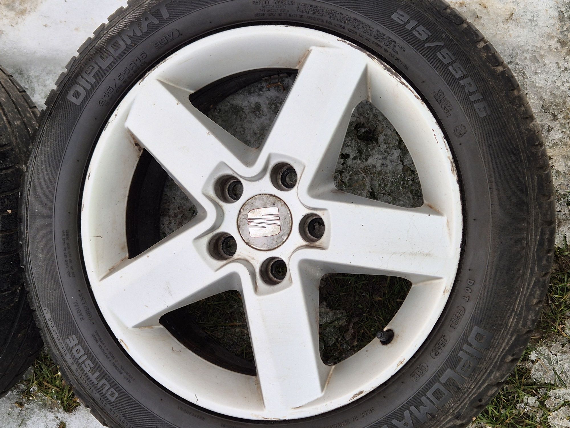 Oryginalne Felgi Seat R16 ET45