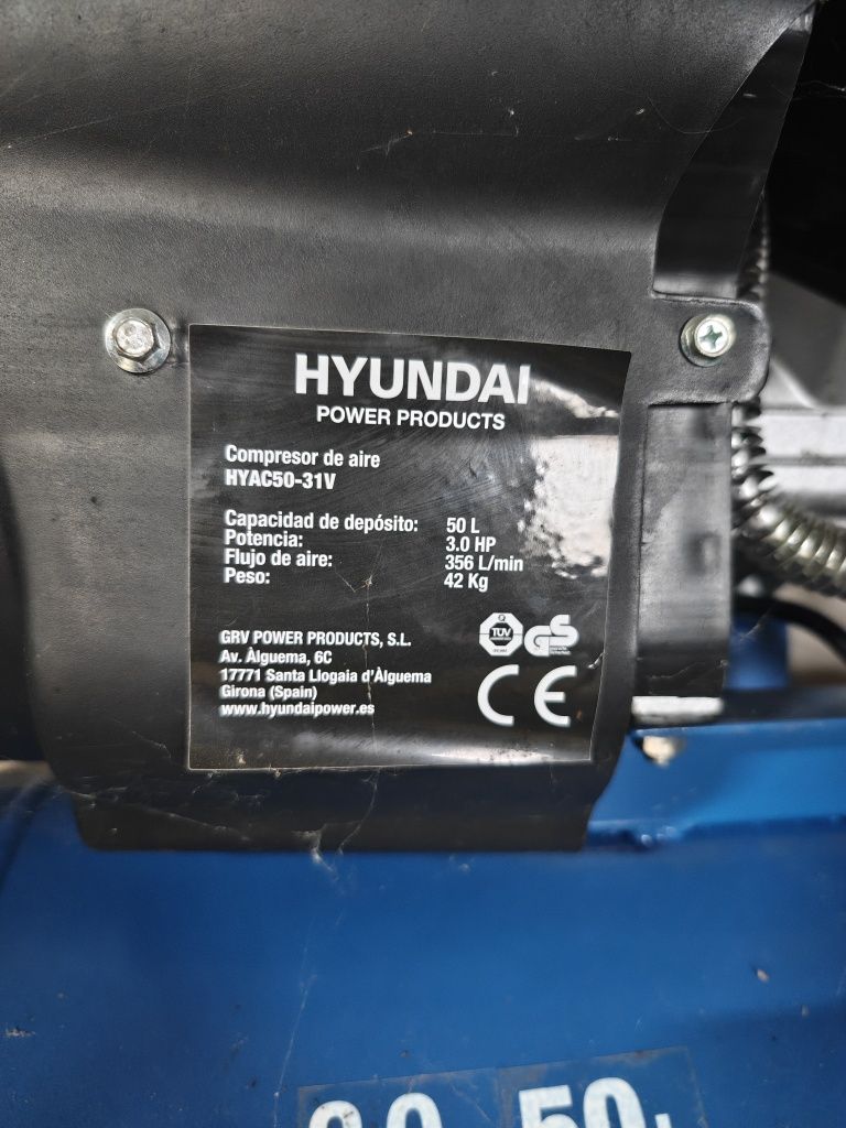 Compressor Hyundai 3hp 50L