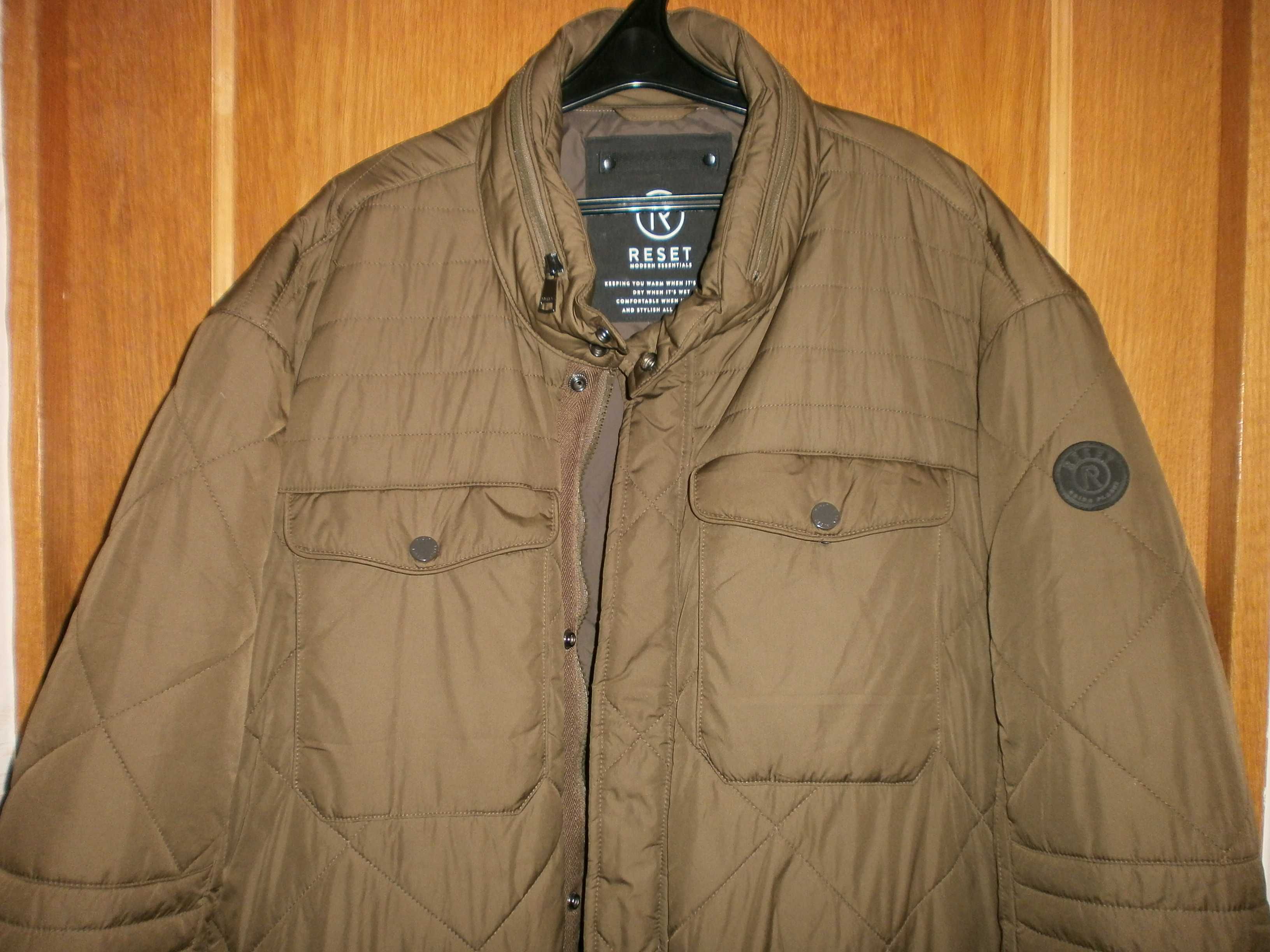 Большой размер. Куртка Reset, олива, разм. 5XL, наш 70. ПОГ-80 см.