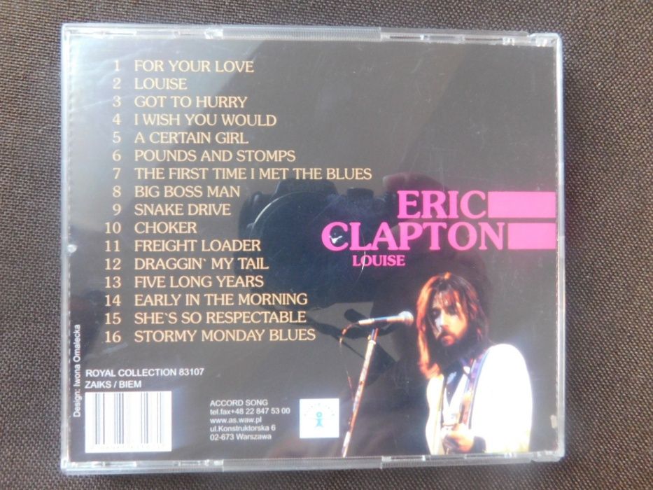 Eric Clapton - Louise CD