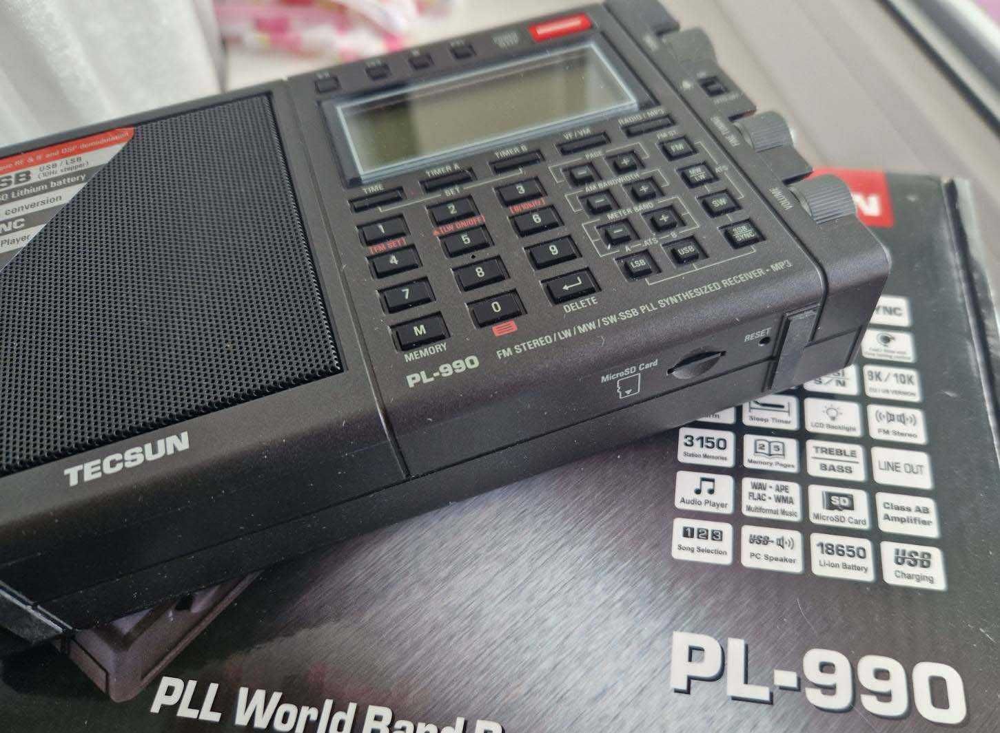 Tecsun PL-990 ssb как  новый