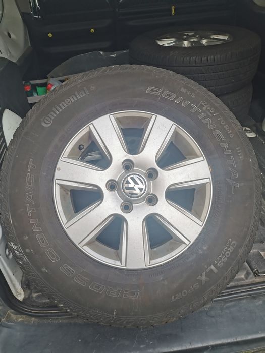 Komplet 4szt. VW 5x120 r16 et62 6.5J16H2 AMAROK